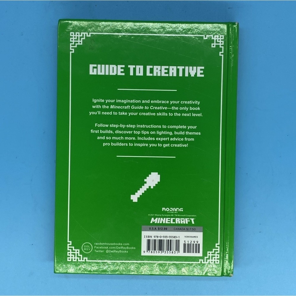 Minecraft: Guide to Creative Updated & Revised HARDCOVER 2021 by Mojang AB - Picture 2 of 3